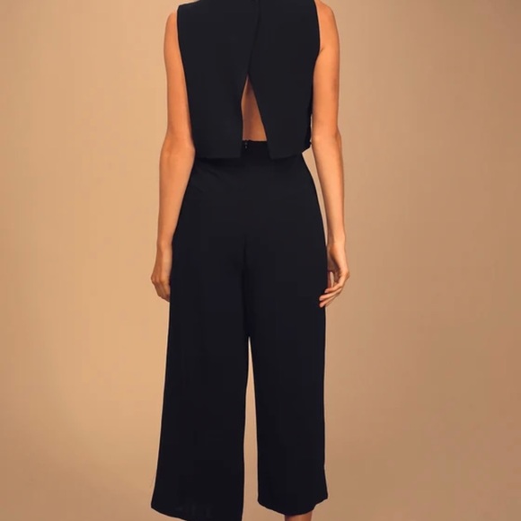 SX Lulus Black Midi Jumpsuit in an Excellent Condition - Picture 5 of 16